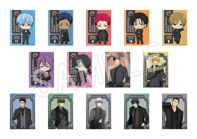 「『黒子のバスケ』×Chugai Grace Cafe」グッズご購⼊特典（C）藤巻忠俊／集英社・黒子のバスケ製作委員会（C）「黒子のバスケ」アニメ10周年プロジェクト