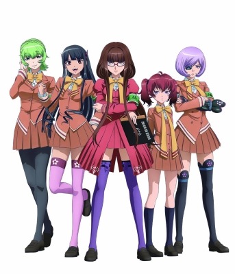 左から、ナチ、アシガラ、ヒエイ、ハグロ、ミョウコウ　（c） Ark Performance/少年画報社・アルペジオパートナーズ