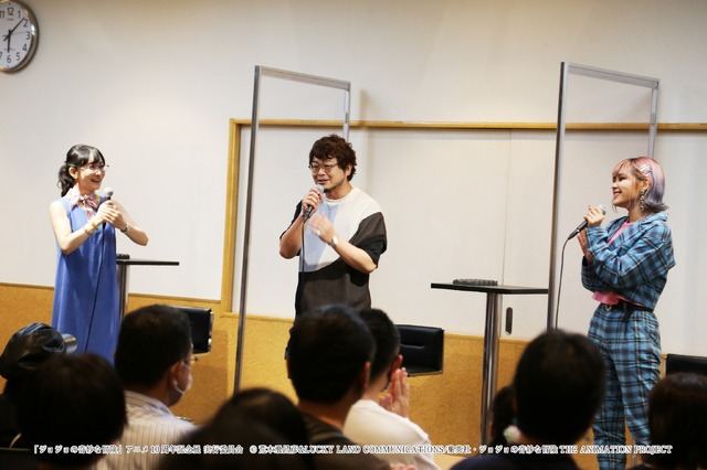 「ジョジョの奇妙な冒険 アニメ10周年記念展」プレミアム内覧会（8月9日）「ジョジョの奇妙な冒険」アニメ10周年記念展　実行委員会（C）荒木飛呂彦&LUCKY LAND COMMUNICATIONS/集英社・ジョジョの奇妙な冒険THE ANIMATION PROJECT