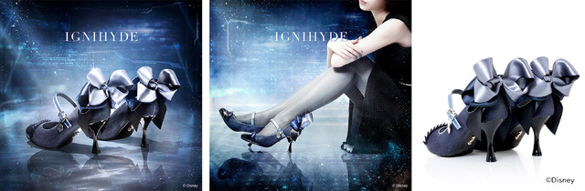 - 『ディズニー ツイステッドワンダーランド』 アイコニック シューズオブジェ パンプス -「イグニハイド寮」（C）Disney