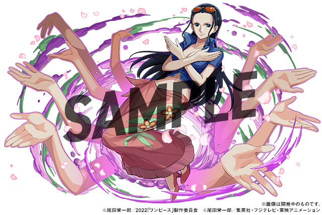 『パズル＆ドラゴンズ』×『ONE PIECE FILM RED』ニコ・ロビン（C）尾田栄一郎／2022｢ワンピース｣製作委員会（C）尾田栄一郎／集英社・フジテレビ・東映アニメーション