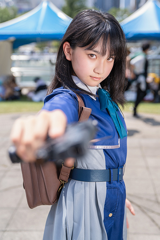 井ノ上たきな『リコリス・リコイル』／モデル：Kapo、撮影：tama