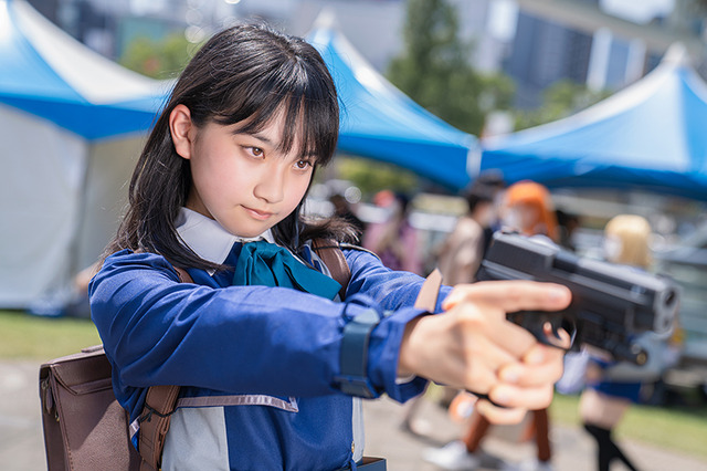 井ノ上たきな『リコリス・リコイル』／モデル：Kapo、撮影：tama