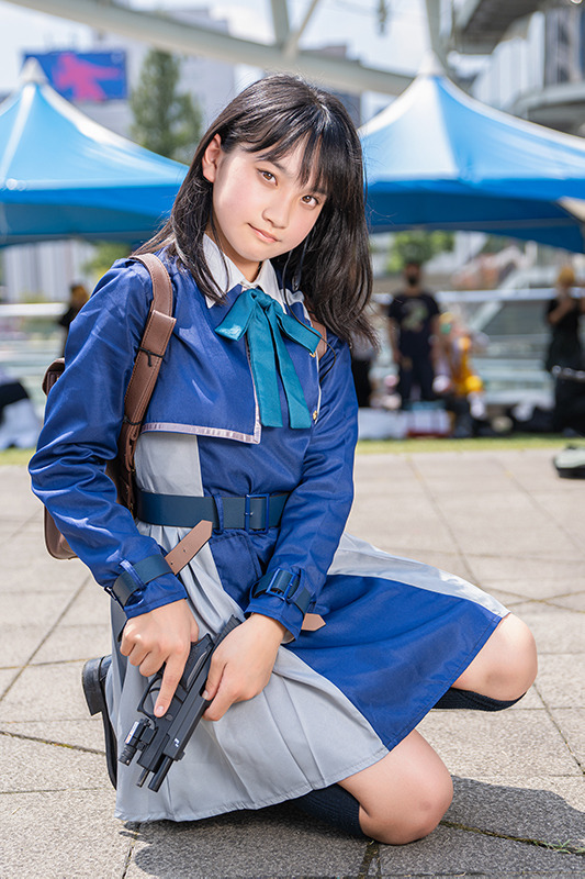 井ノ上たきな『リコリス・リコイル』／モデル：Kapo、撮影：tama