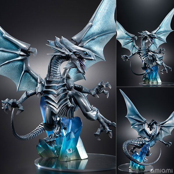 「ART WORKS MONSTERS 『遊☆戯☆王デュエルモンスターズ』 青眼の白龍 ～Holographic Edition～ フィギュア」22,000円（税込）（C）スタジオ・ダイス/集英社・テレビ東京・KONAMI