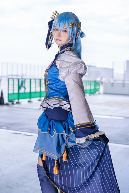 星街すいせい「ホロライブ」／モデル：うりん、撮影：tama