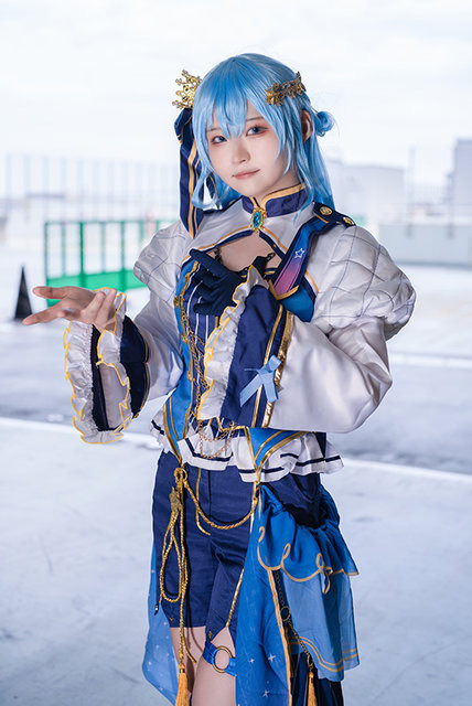 星街すいせい「ホロライブ」／モデル：うりん、撮影：tama