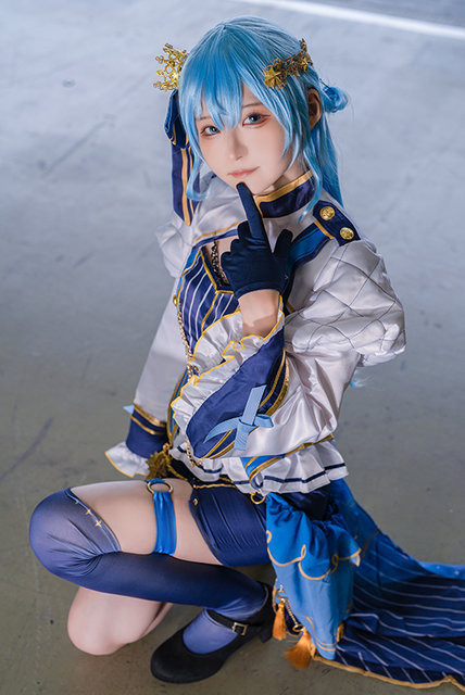 星街すいせい「ホロライブ」／モデル：うりん、撮影：tama