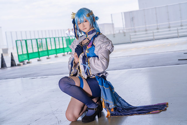 星街すいせい「ホロライブ」／モデル：うりん、撮影：tama