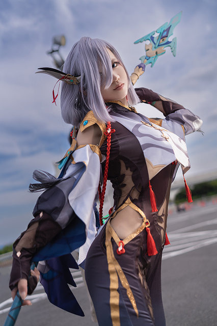 申鶴『原神』／ましょこ（@MasyoCos）、撮影：乃木章