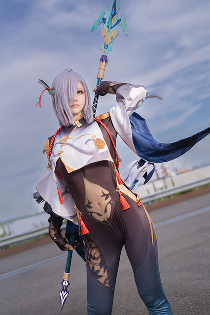 申鶴『原神』／ましょこ（@MasyoCos）、撮影：乃木章