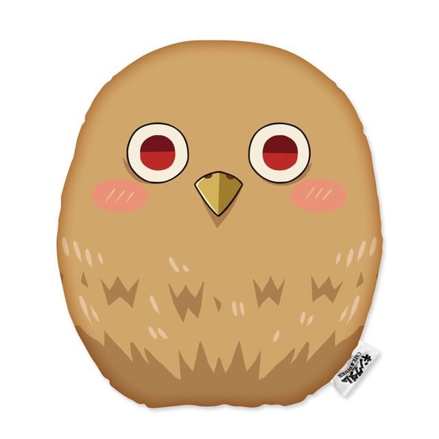 「キングダムCAFE&DINER」河了貂のミノダイカットクッション（C）原泰久／集英社･キングダム製作委員会