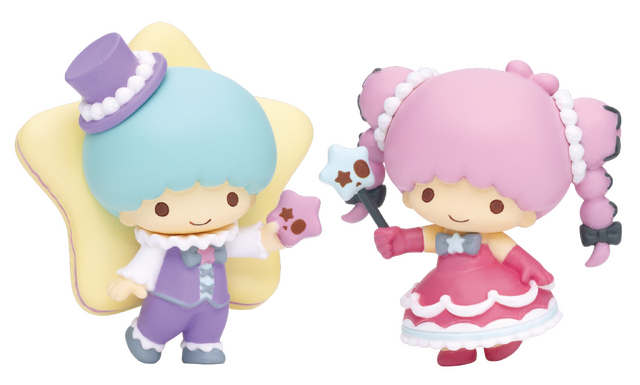 Happyくじ「Sanrio characters Halloween 2022」フィギュア賞リトルツインスターズ（C）2022 SANRIO E22072101