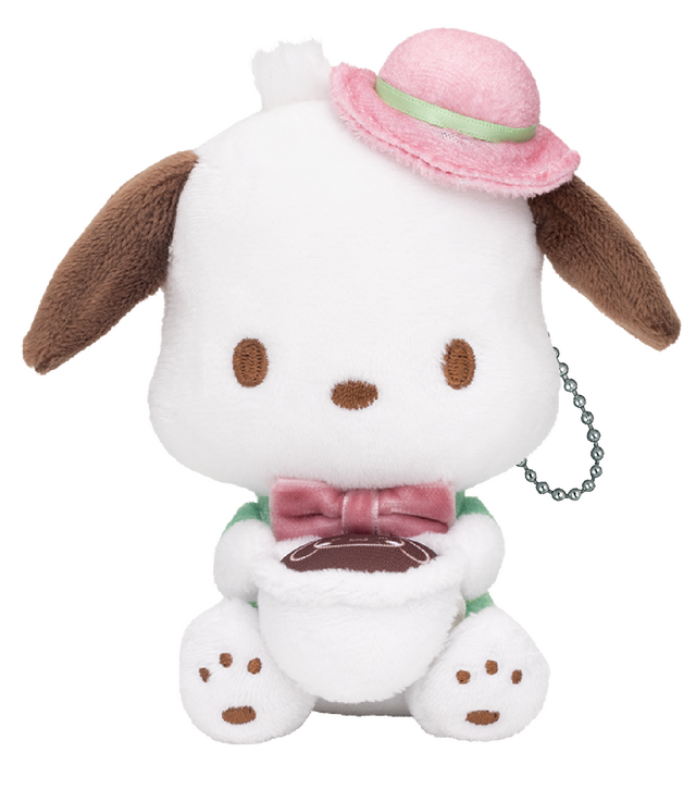 Happyくじ「Sanrio characters Halloween 2022」ぬいぐるみチャーム賞ポチャッコ（C）2022 SANRIO E22072101