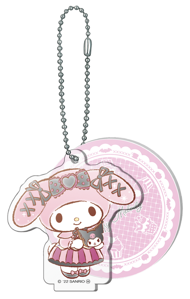Happyくじ「Sanrio characters Halloween 2022」アクリルスタンドチャーム賞マイメロディ（C）2022 SANRIO E22072101