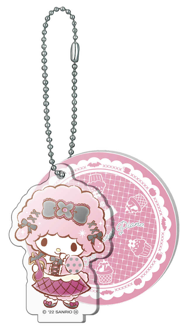 Happyくじ「Sanrio characters Halloween 2022」アクリルスタンドチャーム賞マイスウィートピアノ（C）2022 SANRIO E22072101