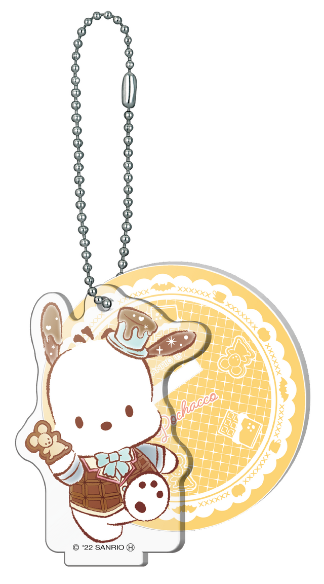 Happyくじ「Sanrio characters Halloween 2022」アクリルスタンドチャーム賞ポチャッコ（C）2022 SANRIO E22072101