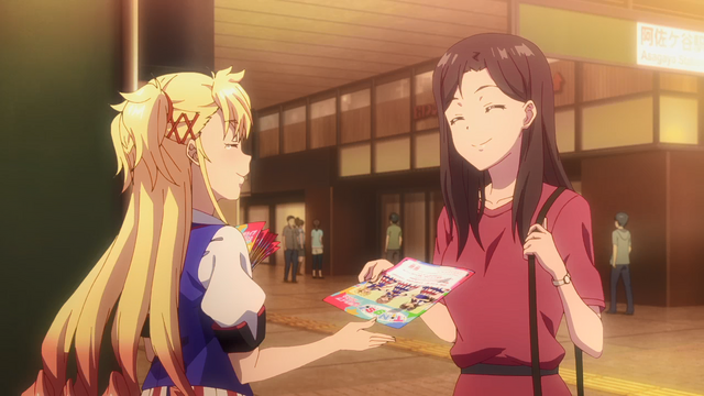 TVアニメ『シャインポスト』第５話場面写真（C）Konami Digital Entertainment,Straight Edge Inc./シャインポスト製作委員会