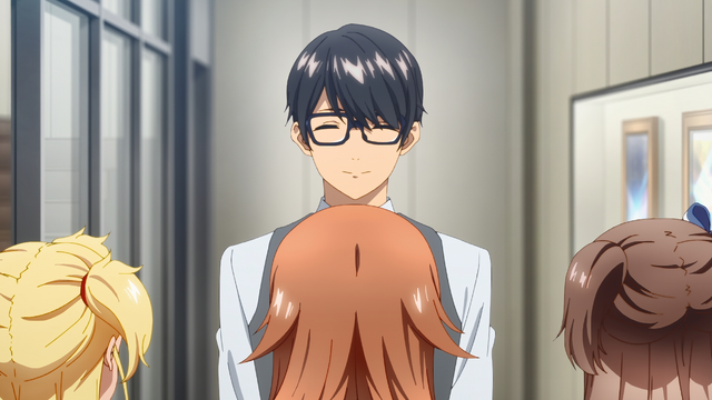 TVアニメ『シャインポスト』第２話場面写真（C）Konami Digital Entertainment,Straight Edge Inc./シャインポスト製作委員会