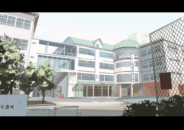 『メイク ア ガール』イメージボード　校舎