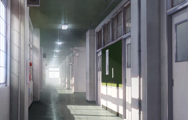 『メイク ア ガール』背景_校舎内