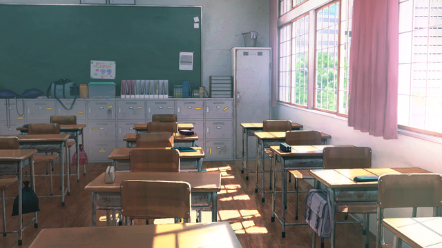 『メイク ア ガール』背景_教室