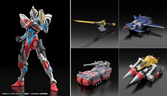 「MODEROID フルパワーグリッドマン」7,500円（税込）（C）円谷プロ（C）2018 TRIGGER・雨宮哲／「GRIDMAN」製作委員会