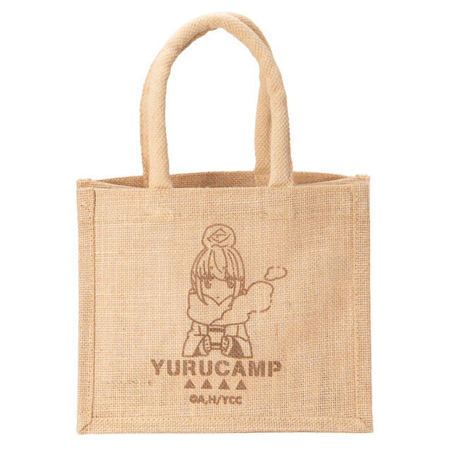『ゆるキャン△ ランチジュートバッグ 志摩リン』（C）あ f ろ・芳文社／野外活動委員会 （C）あｆろ・芳文社／野外活動サークル