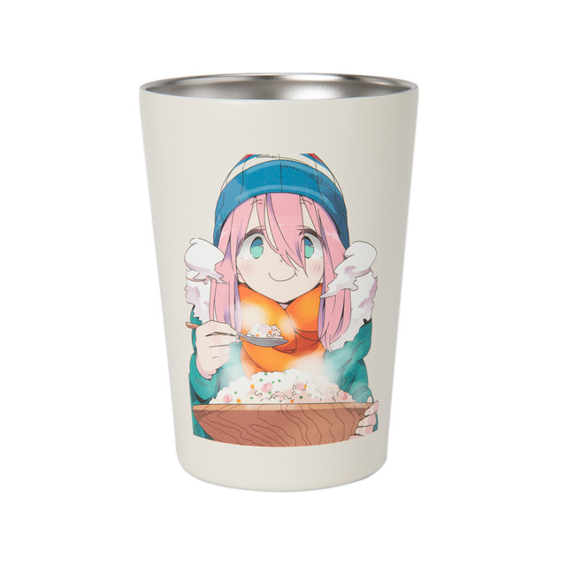 『ゆるキャン△ 2WAY タンブラー』各務原なでしこ（C）あ f ろ・芳文社／野外活動委員会 （C）あｆろ・芳文社／野外活動サークル