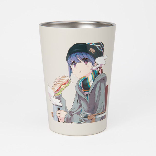 『ゆるキャン△ 2WAY タンブラー』志摩リン（C）あ f ろ・芳文社／野外活動委員会 （C）あｆろ・芳文社／野外活動サークル