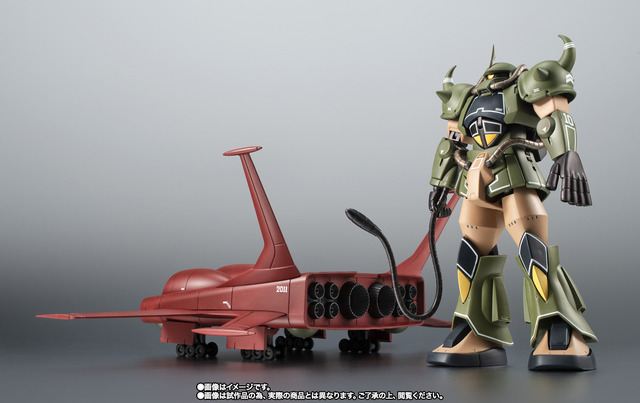 「 MS-07B グフ＆ド・ダイ YSセット ver. A.N.I.M.E. ～リアルタイプカラー～」15,950（税込）（C）創通・サンライズ
