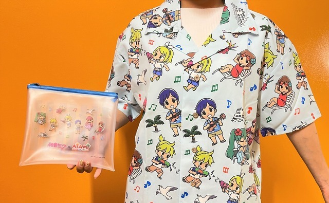 熱海シーサイドスパ＆リゾート「アロハシャツ＆クリアポーチ」