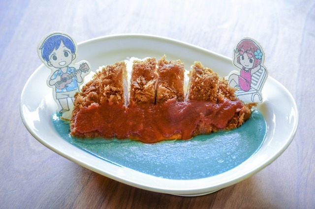 TENGOKU CAFE「KAITOとMEIKOのなかよしカツカレー」1,800円