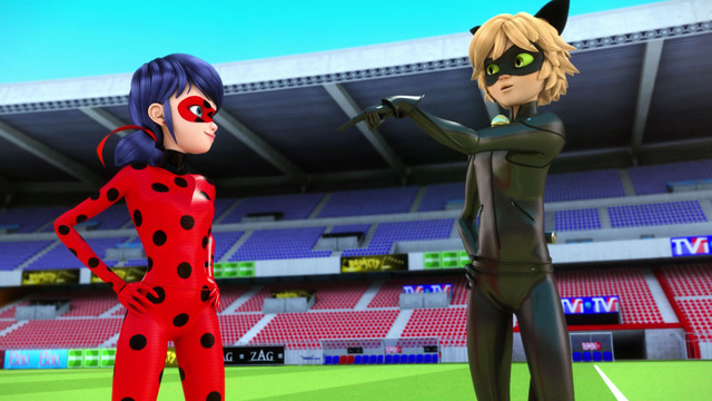 『ミラキュラス レディバグ&シャノワール』「ゲーマー」場面カット　(C) 2015 ZAGTOON– METHOD – TOEI ANIMATION.