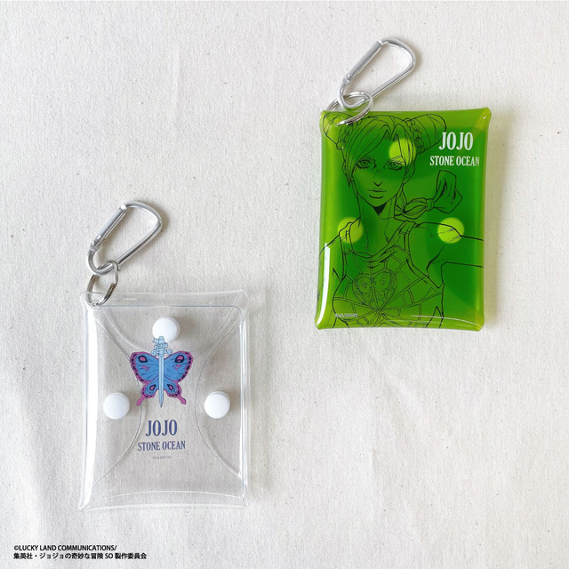 『ジョジョの奇妙な冒険 ストーンオーシャン』とサンキューマートがコラボ「クリアマルチケース」（C）LUCKY LAND COMMUNICATIONS/集英社・ジョジョの奇妙な冒険 SO 製作委員会