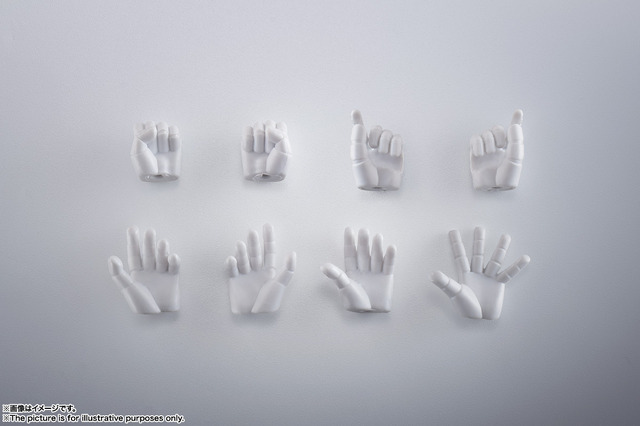 バンダイスピリッツ・HI-METAL R「VF-1S スーパーバルキリー（一条輝機）」ハンドパーツ（C）1982 BIGWEST