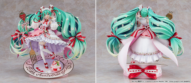 「初音ミク 15th Anniversary Ver.」43,329円（税込）Art by 森倉円（C）Crypton Future Media， INC. www.piapro.net