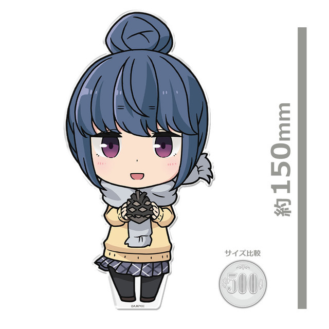 「でかぷにこれ！アクリルフィギュア（全6種）」各2,200円（税込）（C）あfろ・芳文社／野外活動委員会