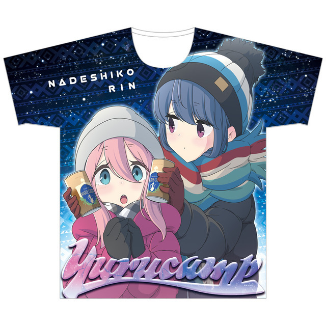 「フルグラフィックTシャツ」6,600円（税込）（C）あfろ・芳文社／野外活動委員会