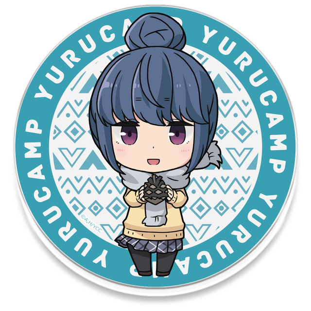 「アクリルコースター（全6種）」各880円（税込）（C）あfろ・芳文社／野外活動委員会