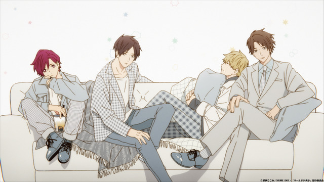 『クールドジ男子』本PV場面写（C）那多ここね／SQUARE ENIX・「クールドジ男子」製作委員会