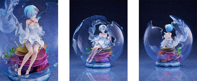 F:NEX「レム アクアオーブVer. 1/7スケールフィギュア」（C）長月達平・株式会社KADOKAWA刊／Re:ゼロから始める異世界生活2製作委員会