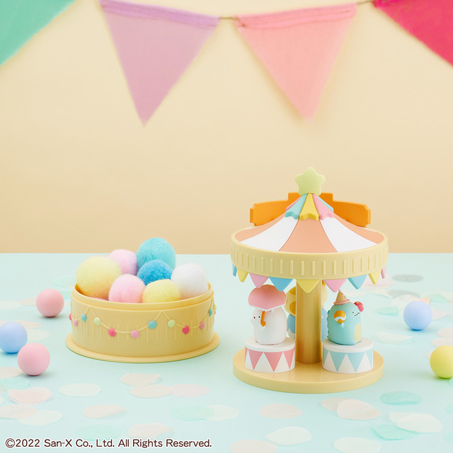 「一番くじ すみっコぐらし 10th Anniversary ～すみっコハッピーショータイム～」A賞：フィギュア小物入れ（C）2022 San-X Co., Ltd. All Rights Reserved.