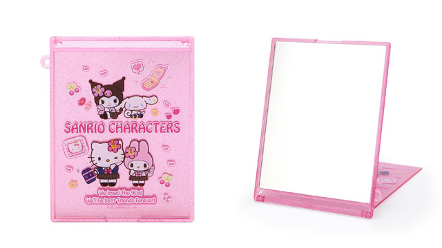 「ときめき平成コギャルデザインシリーズ」ミラー 1,650 円（C）’22 SANRIO 著作（株）サンリオ