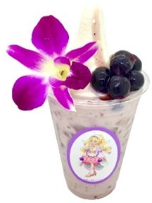 「デリシャスパーティ プリキュアコラボイベント in スカイガーデン」【ドリンクメニュー】キュアフィナーレ / 菓彩あまね（C）ABC-A・東映アニメーション