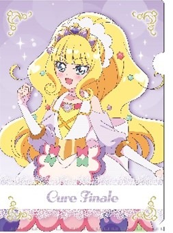 「デリシャスパーティ プリキュアコラボイベント in スカイガーデン」限定デザインクリアファイル付き特別入場券（C）ABC-A・東映アニメーション