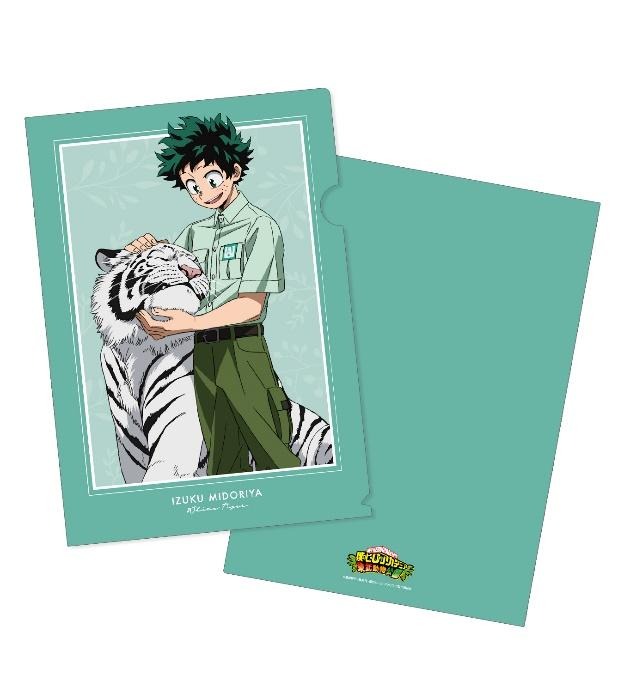 『僕のヒーローアカデミア』東武動物公園コラボ 描き下ろしビジュアル 飼育係ver. クリアファイル（C）堀越耕平／集英社・僕のヒーローアカデミア製作委員会