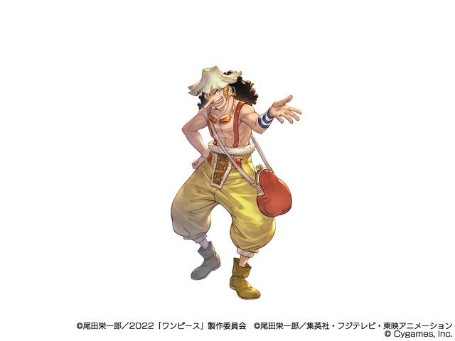 「ONE PIECE FILM RED to BLUE」ウソップ （CV：山口勝平）©尾田栄一郎／2022「ワンピース」製作委員会 ©尾田栄一郎／集英社・フジテレビ・東映アニメーション© Cygames, Inc.