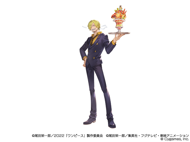 「ONE PIECE FILM RED to BLUE」サンジ （CV：平田広明）©尾田栄一郎／2022「ワンピース」製作委員会 ©尾田栄一郎／集英社・フジテレビ・東映アニメーション© Cygames, Inc.