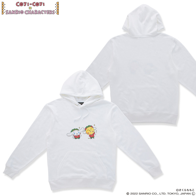 「コジコジ×サンリオキャラクターズ パーカー（全2種）」価格：各6,930円（税込）（送料・手数料別途）（C）さくらももこ（C）2022 SANRIO CO. , LTD. APPROVAL NO. L633891